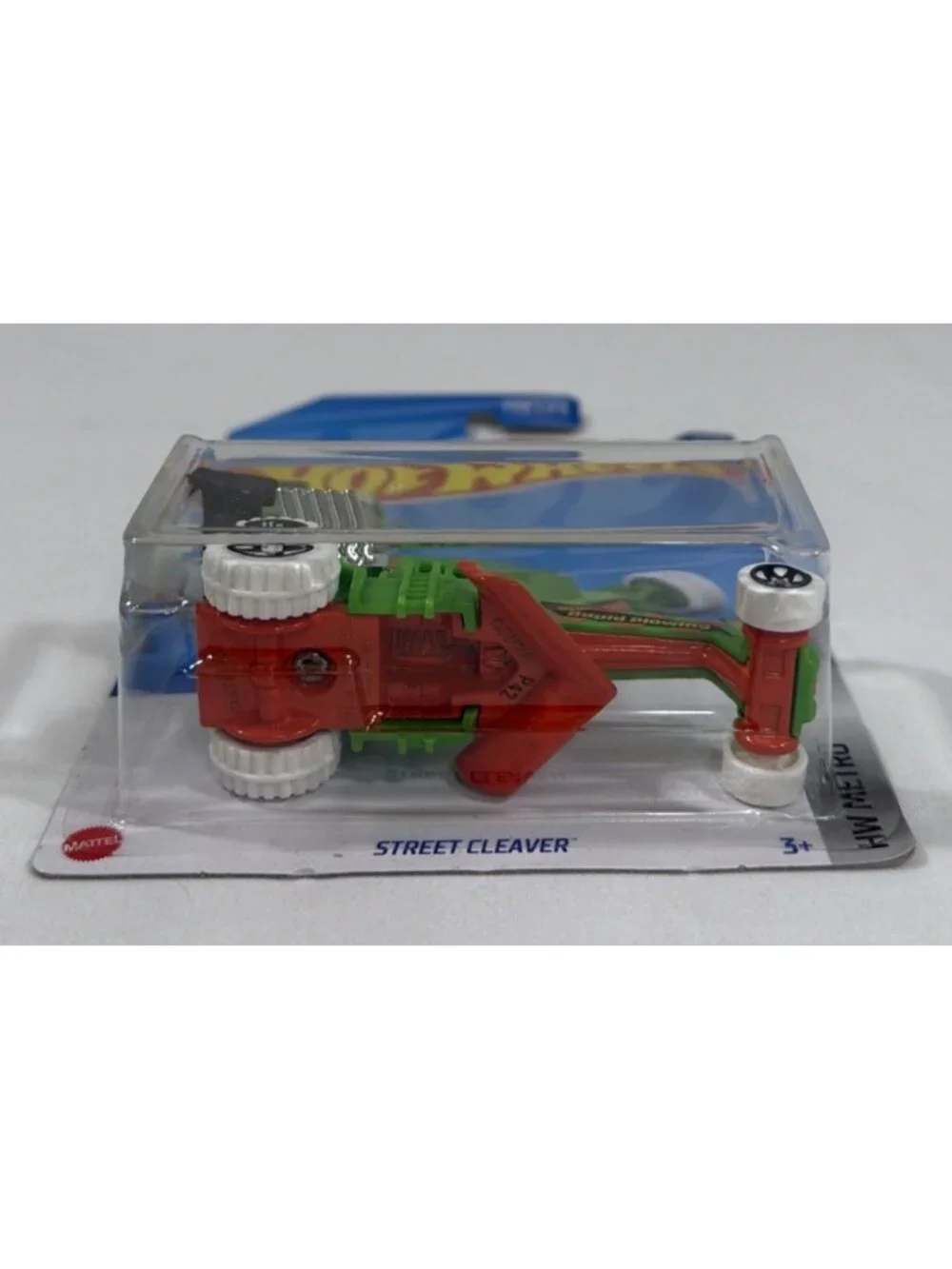 Hot Wheels HW Metro Green/Orange Street Cleaver P42